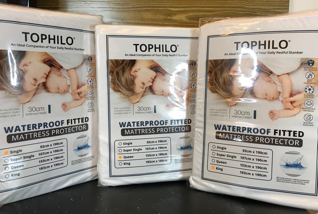 TOPHILO Mattress Protector Waterproof Fitted