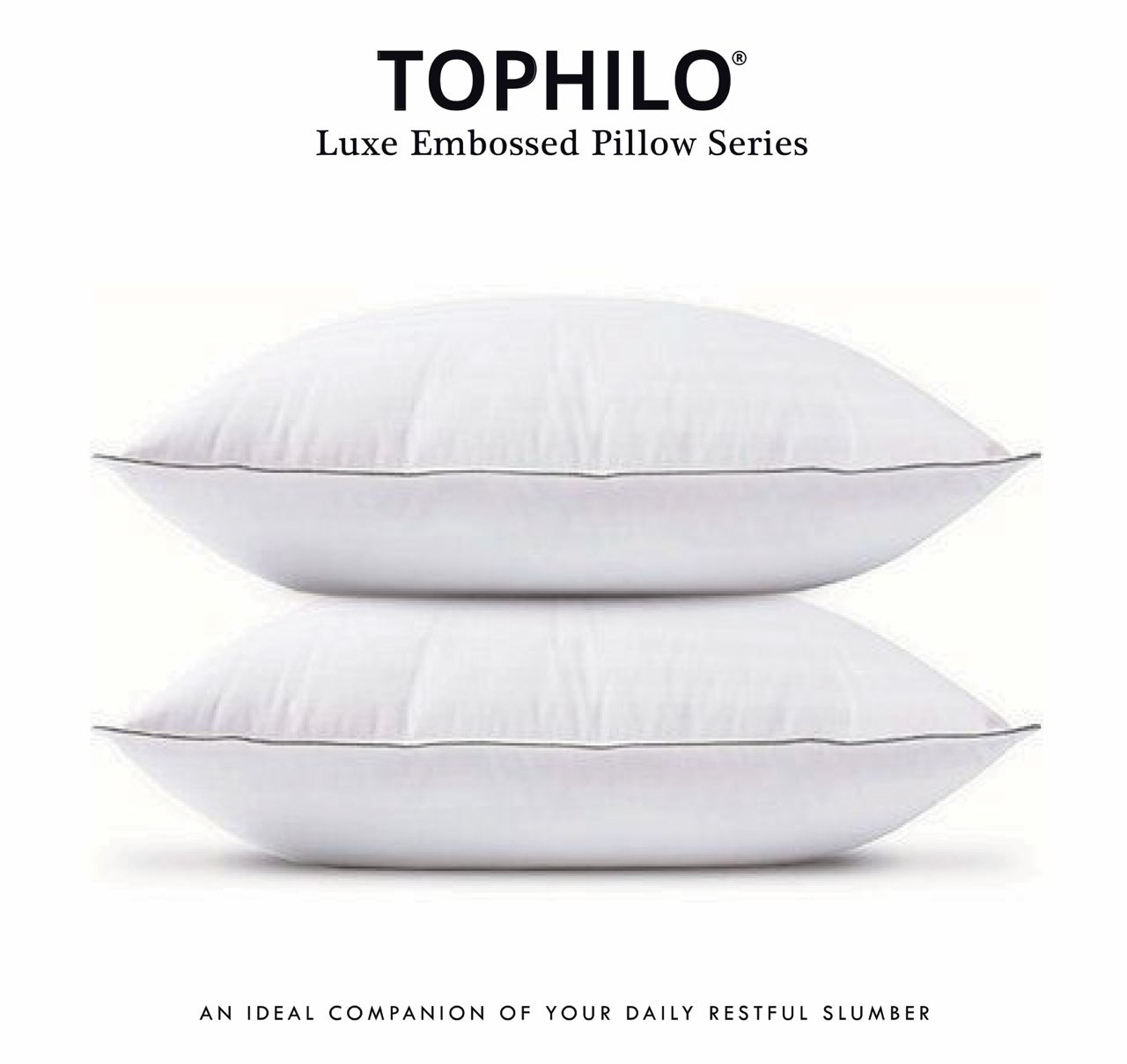 Down Alternative Hoteluxe Pillow - Premium Hotel Grade